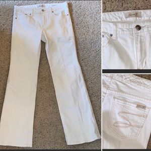 Seven7 White Denim Jeans size 6